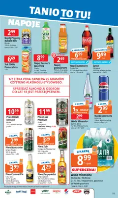 Leclerc - gazetka promocyjna Oferta E.Leclerc | Tanio to tu! od wtorku 04.11 do poniedziałku 10.11 - strona 11