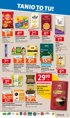 Leclerc - gazetka promocyjna Oferta E.Leclerc | Tanio to tu! od wtorku 04.11 do poniedziałku 10.11 - strona 9 Leclerc - gazetka promocyjna Oferta E.Leclerc | Tanio to tu! od wtorku 04.11 do poniedziałku 10.11 - strona 9
