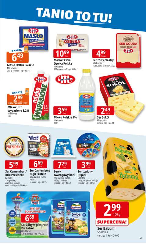 Leclerc - gazetka promocyjna Oferta E.Leclerc od wtorku 04.11 do poniedzia艂ku 10.11 - strona 3 Leclerc - gazetka promocyjna Oferta E.Leclerc od wtorku 04.11 do poniedzia艂ku 10.11 - strona 3