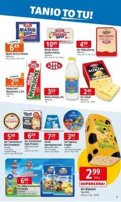 Leclerc - gazetka promocyjna Oferta E.Leclerc | Tanio to tu! od wtorku 04.11 do poniedziałku 10.11 - strona 3 Leclerc - gazetka promocyjna Oferta E.Leclerc | Tanio to tu! od wtorku 04.11 do poniedziałku 10.11 - strona 3