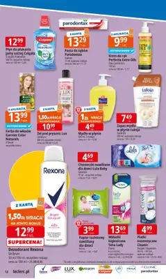 Leclerc - gazetka promocyjna Oferta E.Leclerc | Tanio to tu! od wtorku 04.11 do poniedziałku 10.11 - strona 12 Leclerc - gazetka promocyjna Oferta E.Leclerc | Tanio to tu! od wtorku 04.11 do poniedziałku 10.11 - strona 12