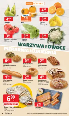 Leclerc - gazetka promocyjna Oferta E.Leclerc | Tanio to tu! od wtorku 04.11 do poniedziałku 10.11 - strona 4
