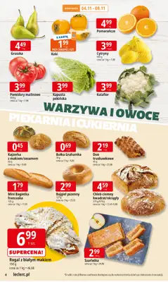 Leclerc - gazetka promocyjna Oferta E.Leclerc | Tanio to tu! od wtorku 04.11 do poniedziałku 10.11 - strona 4 Leclerc - gazetka promocyjna Oferta E.Leclerc | Tanio to tu! od wtorku 04.11 do poniedziałku 10.11 - strona 4