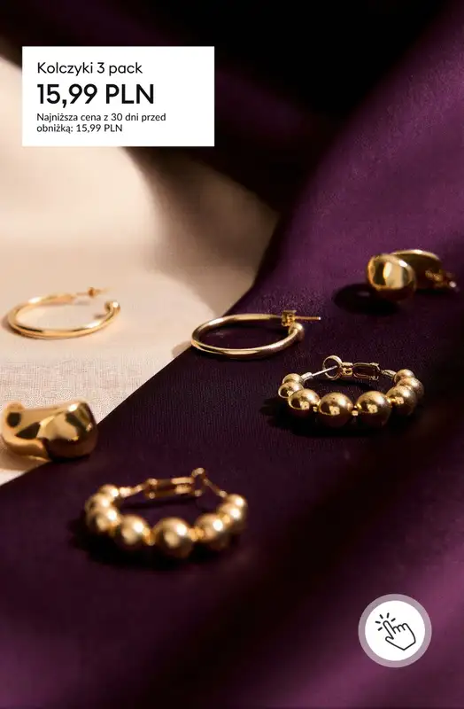 Sinsay - gazetka promocyjna -30% z KODEM na biżuterię przy zakupie min. 2 produktów   - strona 3