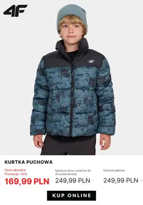 4F - gazetka promocyjna Do -30% Mid Season Sale od piątku 31.10  - strona 3 4F - gazetka promocyjna Do -30% Mid Season Sale od piątku 31.10  - strona 3