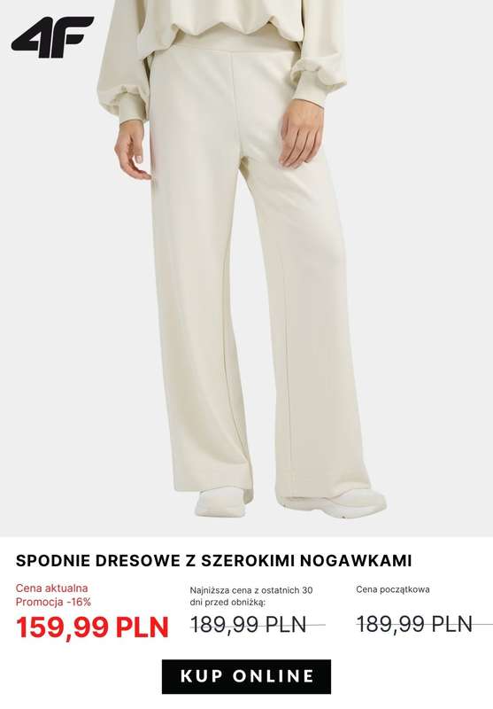 4F - gazetka promocyjna Do -30% Mid Season Sale od piątku 31.10  - strona 9