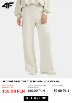 4F - gazetka promocyjna Do -30% Mid Season Sale od piątku 31.10  - strona 9 4F - gazetka promocyjna Do -30% Mid Season Sale od piątku 31.10  - strona 9
