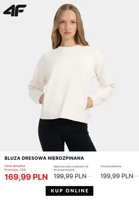 4F - gazetka promocyjna Do -30% Mid Season Sale od piątku 31.10  - strona 10 4F - gazetka promocyjna Do -30% Mid Season Sale od piątku 31.10  - strona 10