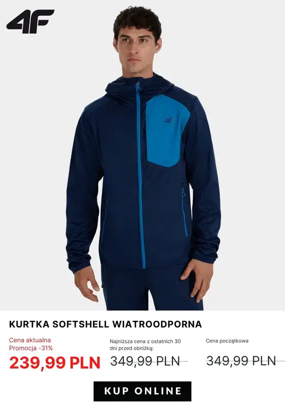 4F - gazetka promocyjna Do -30% Mid Season Sale od piątku 31.10  - strona 2