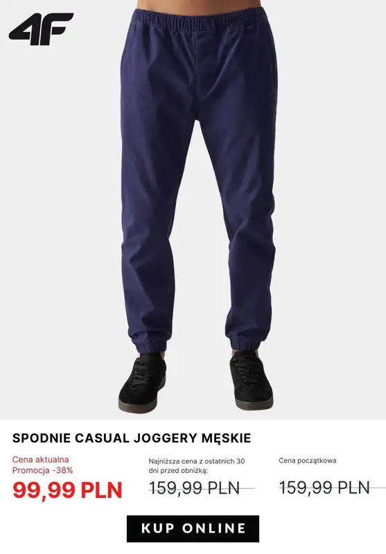 4F - gazetka promocyjna Do -30% Mid Season Sale od piątku 31.10  - strona 5