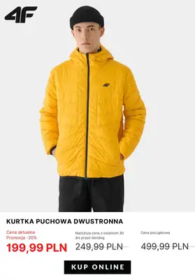 4F - gazetka promocyjna Do -30% Mid Season Sale od piątku 31.10  - strona 8 4F - gazetka promocyjna Do -30% Mid Season Sale od piątku 31.10  - strona 8