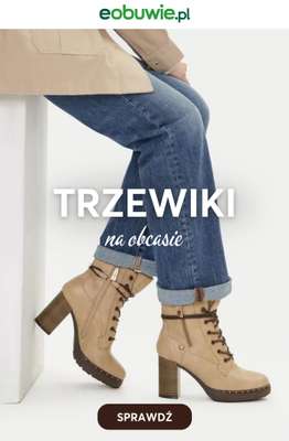 eobuwie.pl - gazetka promocyjna Trzewiki na obcasie od piątku 31.10 