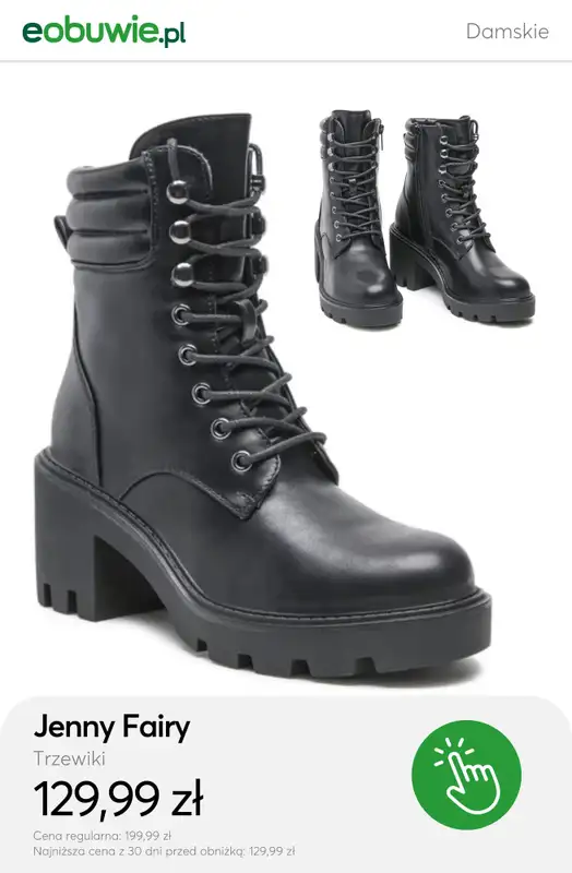 eobuwie.pl - gazetka promocyjna Trzewiki na obcasie   - strona 2