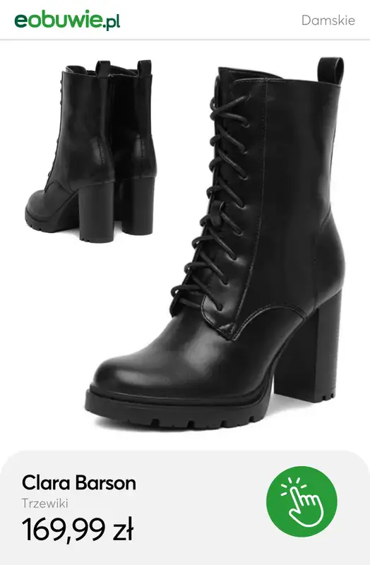 eobuwie.pl - gazetka promocyjna Trzewiki na obcasie od piątku 31.10  - strona 4