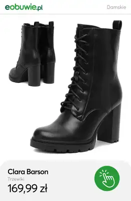 eobuwie.pl - gazetka promocyjna Trzewiki na obcasie od piątku 31.10  - strona 4 eobuwie.pl - gazetka promocyjna Trzewiki na obcasie od piątku 31.10  - strona 4