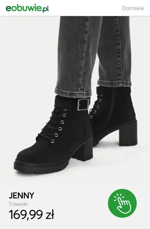eobuwie.pl - gazetka promocyjna Trzewiki na obcasie od piątku 31.10  - strona 5