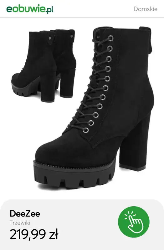 eobuwie.pl - gazetka promocyjna Trzewiki na obcasie od piątku 31.10  - strona 7