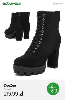 eobuwie.pl - gazetka promocyjna Trzewiki na obcasie od piątku 31.10  - strona 7 eobuwie.pl - gazetka promocyjna Trzewiki na obcasie od piątku 31.10  - strona 7