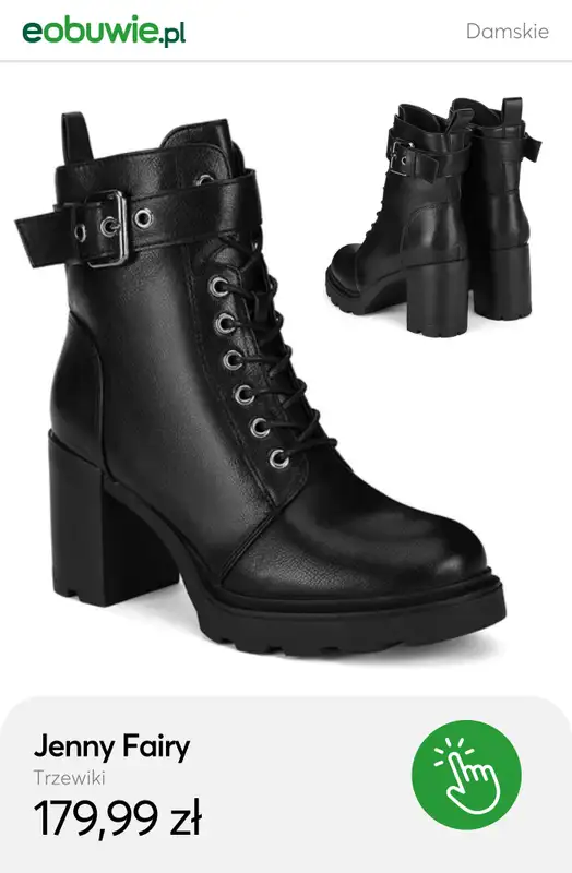 eobuwie.pl - gazetka promocyjna Trzewiki na obcasie od piątku 31.10  - strona 6