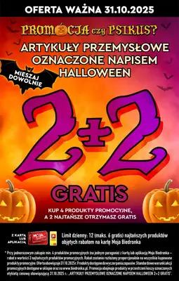 Biedronka - gazetka promocyjna Tani Weekend od czwartku 30.10 do piątku 31.10 - strona 5 Biedronka - gazetka promocyjna Tani Weekend od czwartku 30.10 do piątku 31.10 - strona 5