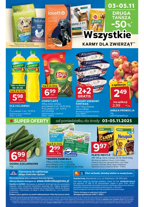 Stokrotka - gazetka promocyjna Gazetka Optima od czwartku 30.10 do środy 05.11 - strona 16