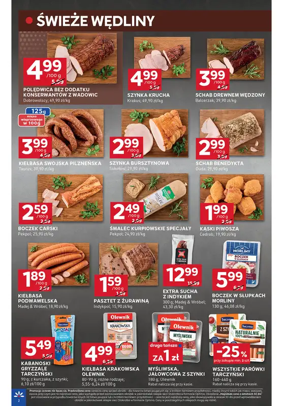 Stokrotka - gazetka promocyjna Gazetka Optima   - strona 2