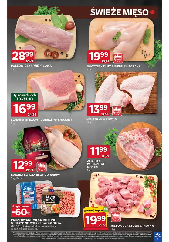 Stokrotka - gazetka promocyjna Gazetka Optima   - strona 3