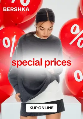 Bershka - gazetka promocyjna Special Prices od piątku 31.10  Bershka - gazetka promocyjna Special Prices od piątku 31.10