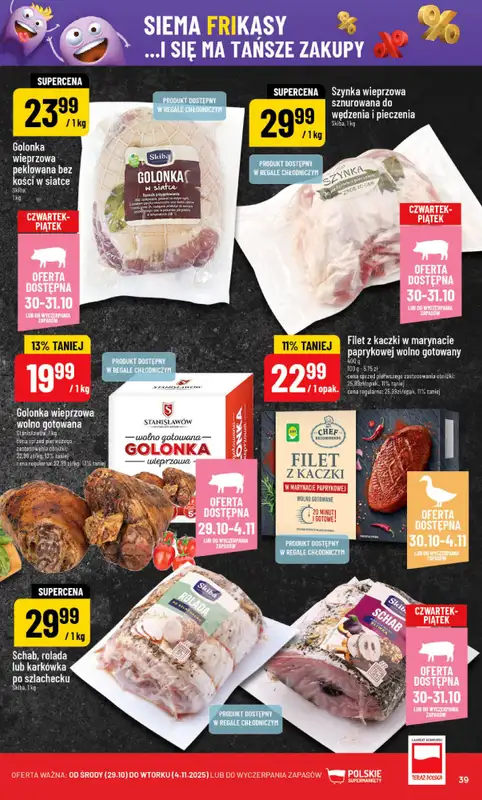 POLOmarket - gazetka promocyjna Gazetka od środy 29.10 do wtorku 04.11 - strona 39