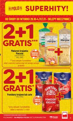 POLOmarket - gazetka promocyjna Gazetka od środy 29.10 do wtorku 04.11 - strona 21