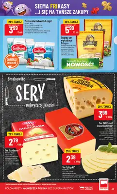 POLOmarket - gazetka promocyjna Gazetka od środy 29.10 do wtorku 04.11 - strona 43 POLOmarket - gazetka promocyjna Gazetka od środy 29.10 do wtorku 04.11 - strona 43