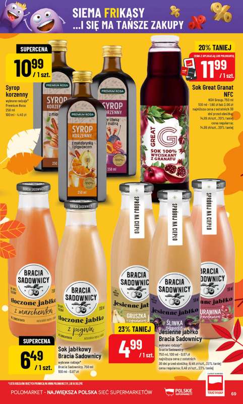 POLOmarket - gazetka promocyjna Gazetka od środy 29.10 do wtorku 04.11 - strona 69