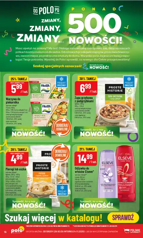 POLOmarket - gazetka promocyjna Gazetka od środy 29.10 do wtorku 04.11 - strona 16