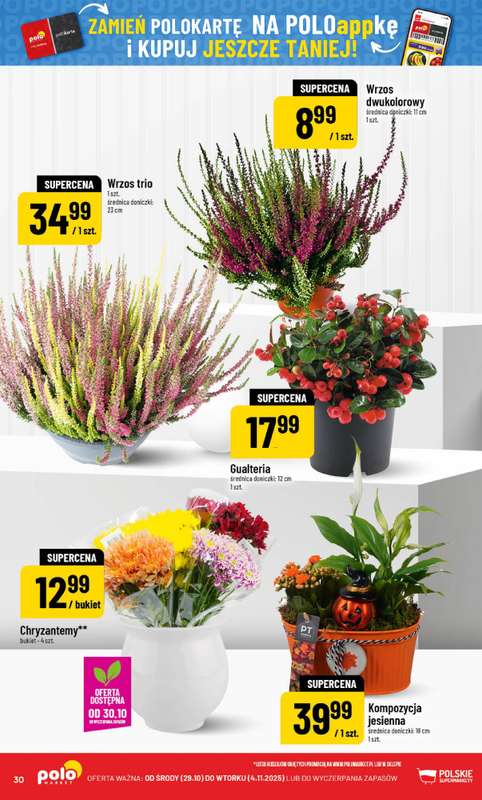 POLOmarket - gazetka promocyjna Gazetka od środy 29.10 do wtorku 04.11 - strona 30