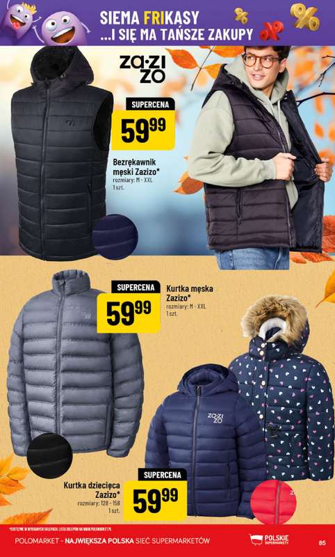 POLOmarket - gazetka promocyjna Gazetka od 艣rody 29.10 do wtorku 04.11 - strona 85 POLOmarket - gazetka promocyjna Gazetka od 艣rody 29.10 do wtorku 04.11 - strona 85