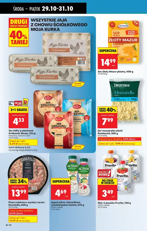 Biedronka - gazetka promocyjna Od środy od środy 29.10 do środy 05.11 - strona 56