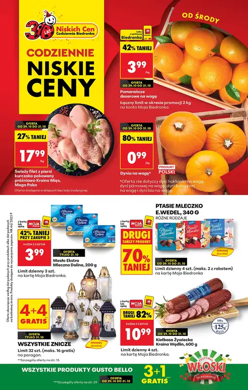 Biedronka - gazetka promocyjna Od środy  