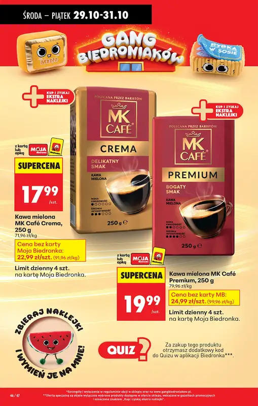 Biedronka - gazetka promocyjna Od środy od środy 29.10 do środy 05.11 - strona 60