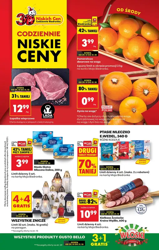 Biedronka - gazetka promocyjna Od środy, Z ladą tradycyjną  