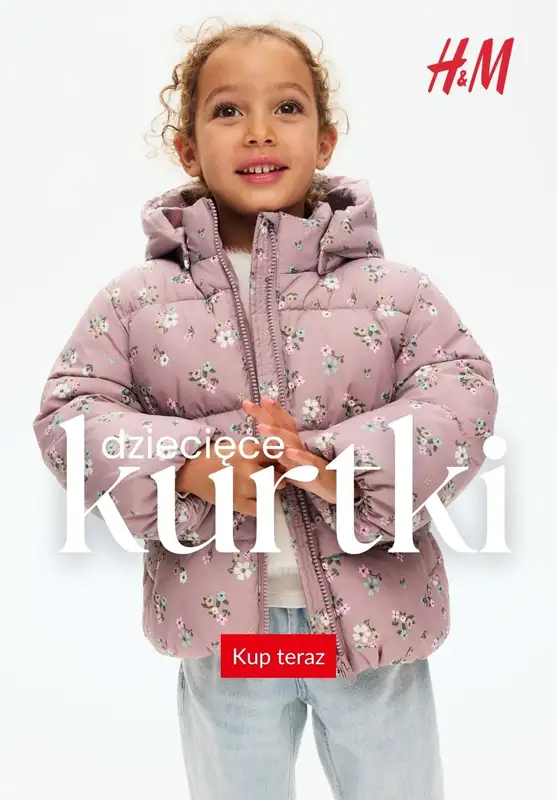 H&M - gazetka promocyjna Kurtki dziecięce  