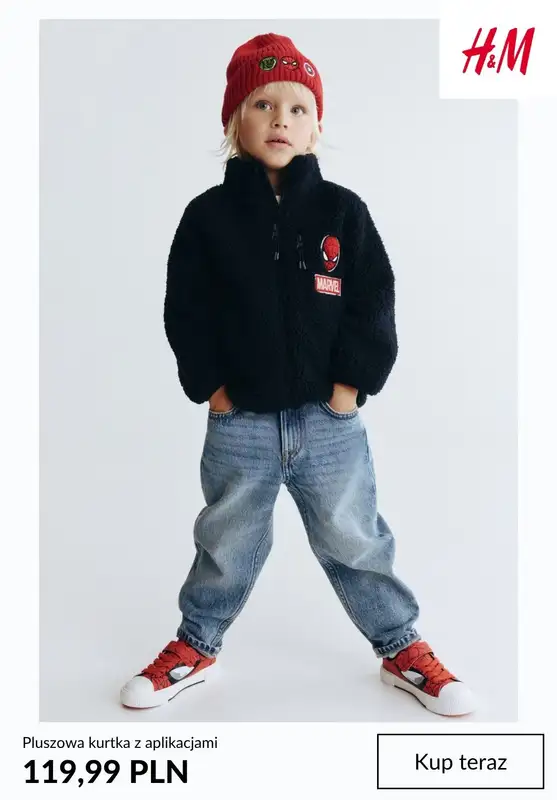 H&M - gazetka promocyjna Kurtki dziecięce od piątku 31.10  - strona 4