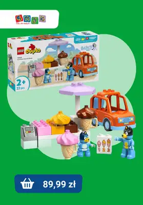 Smyk - gazetka promocyjna Klocki LEGO duplo w supercenach! od piątku 31.10  - strona 14 Smyk - gazetka promocyjna Klocki LEGO duplo w supercenach! od piątku 31.10  - strona 14