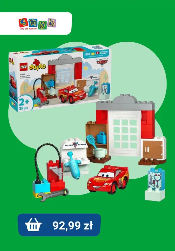 Smyk - gazetka promocyjna Klocki LEGO duplo w supercenach! od piątku 31.10  - strona 11