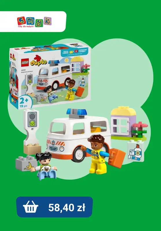 Smyk - gazetka promocyjna Klocki LEGO duplo w supercenach! od piątku 31.10  - strona 6