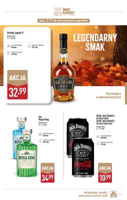 Aldi - gazetka promocyjna Gazetka alkoholowa od poniedziałku 03.11 do soboty 29.11 - strona 21