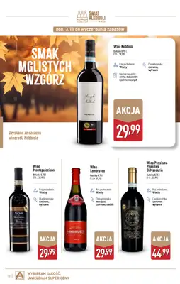 Aldi - gazetka promocyjna Gazetka alkoholowa od poniedziałku 03.11 do soboty 29.11 - strona 18