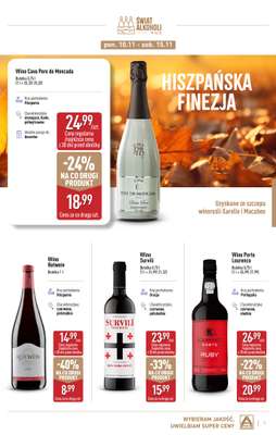 Aldi - gazetka promocyjna Gazetka alkoholowa od poniedziałku 03.11 do soboty 29.11 - strona 7