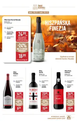 Aldi - gazetka promocyjna Gazetka alkoholowa od poniedziałku 03.11 do soboty 29.11 - strona 7