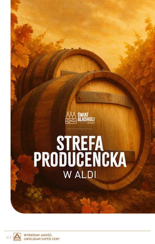 Aldi - gazetka promocyjna Gazetka alkoholowa od poniedziałku 03.11 do soboty 29.11 - strona 22