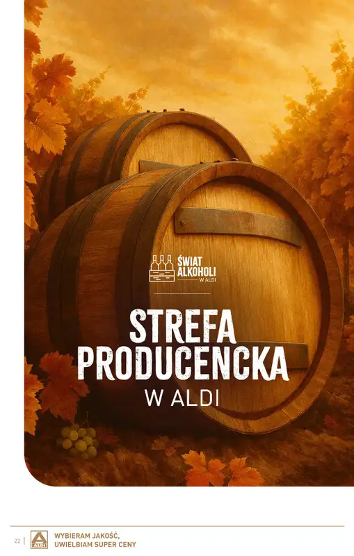 Aldi - gazetka promocyjna Gazetka alkoholowa od poniedziałku 03.11 do soboty 29.11 - strona 22